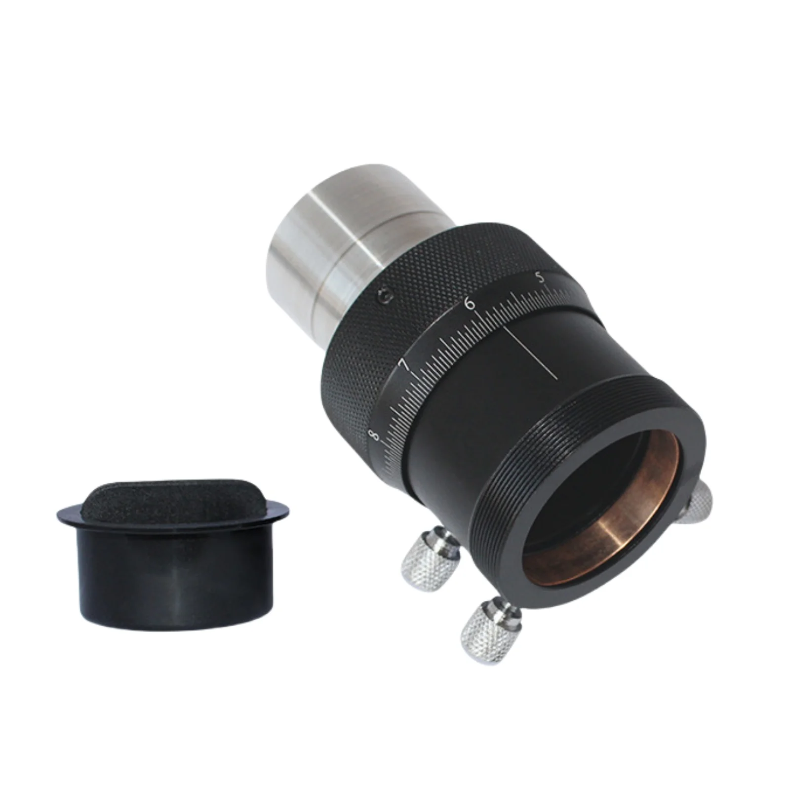 Adaptador Helicoidal Duplo Focalizador Acessórios Telescópio Astronômico 125