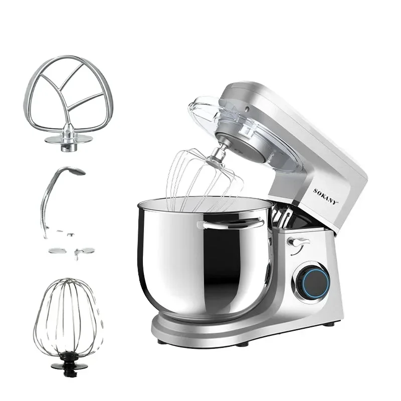 

Sokany 269 High Quality Dough Kneading Machine Food Mixer Mini Stand Mixer Food Processor