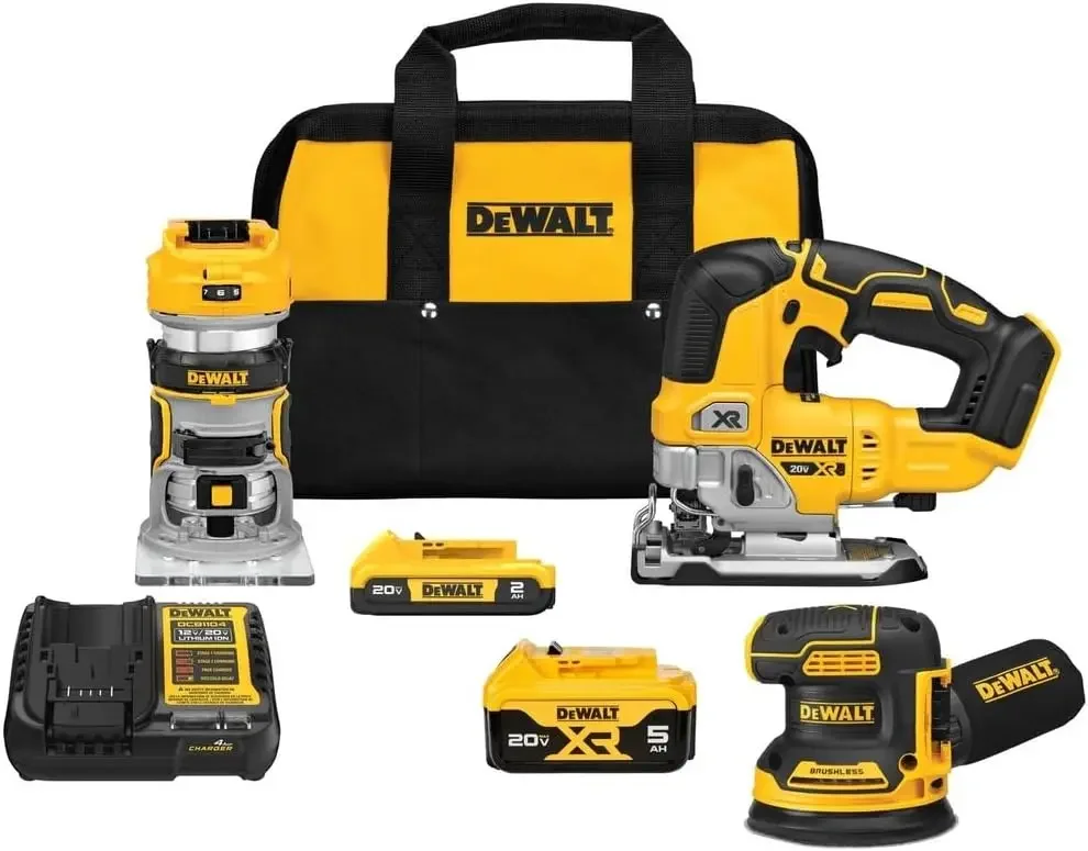 

DEWALT 20V MAX* 3-Tool Combo Kit (DCK307D1P1)