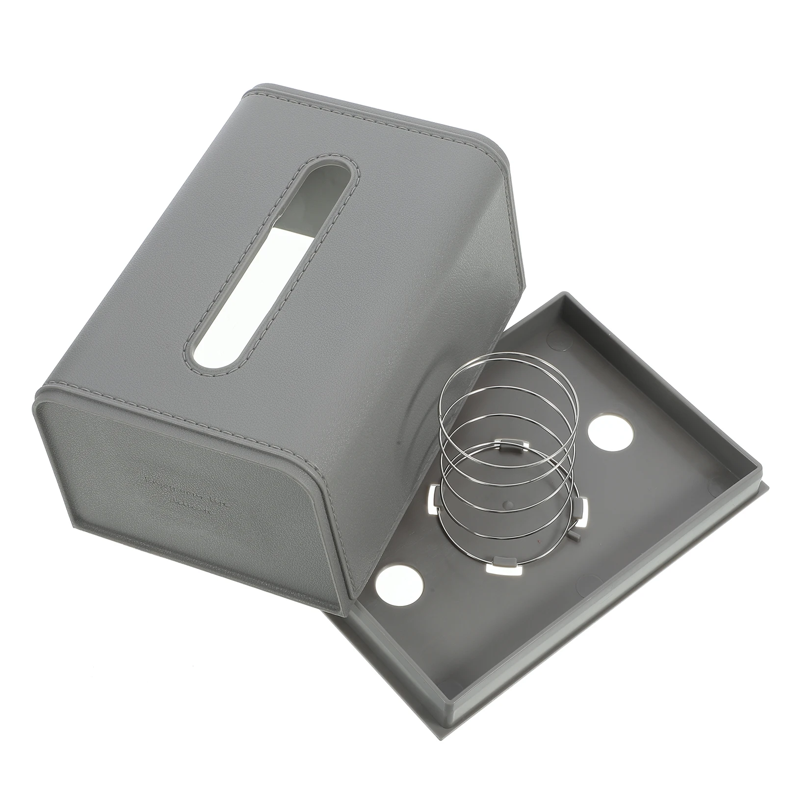 

Stable Tpe Pp Simple Smooth Surface Paper Tissue Box Desktop Car Portable Napkin Storage Holder Decorative Dispenser For