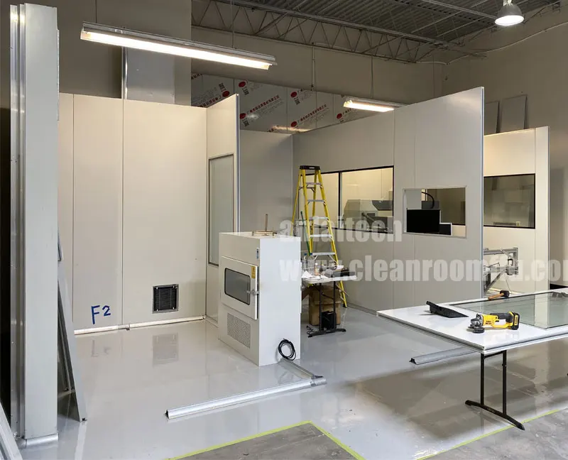 COOFULL 50 square meters Modular Clean room with Gowning room