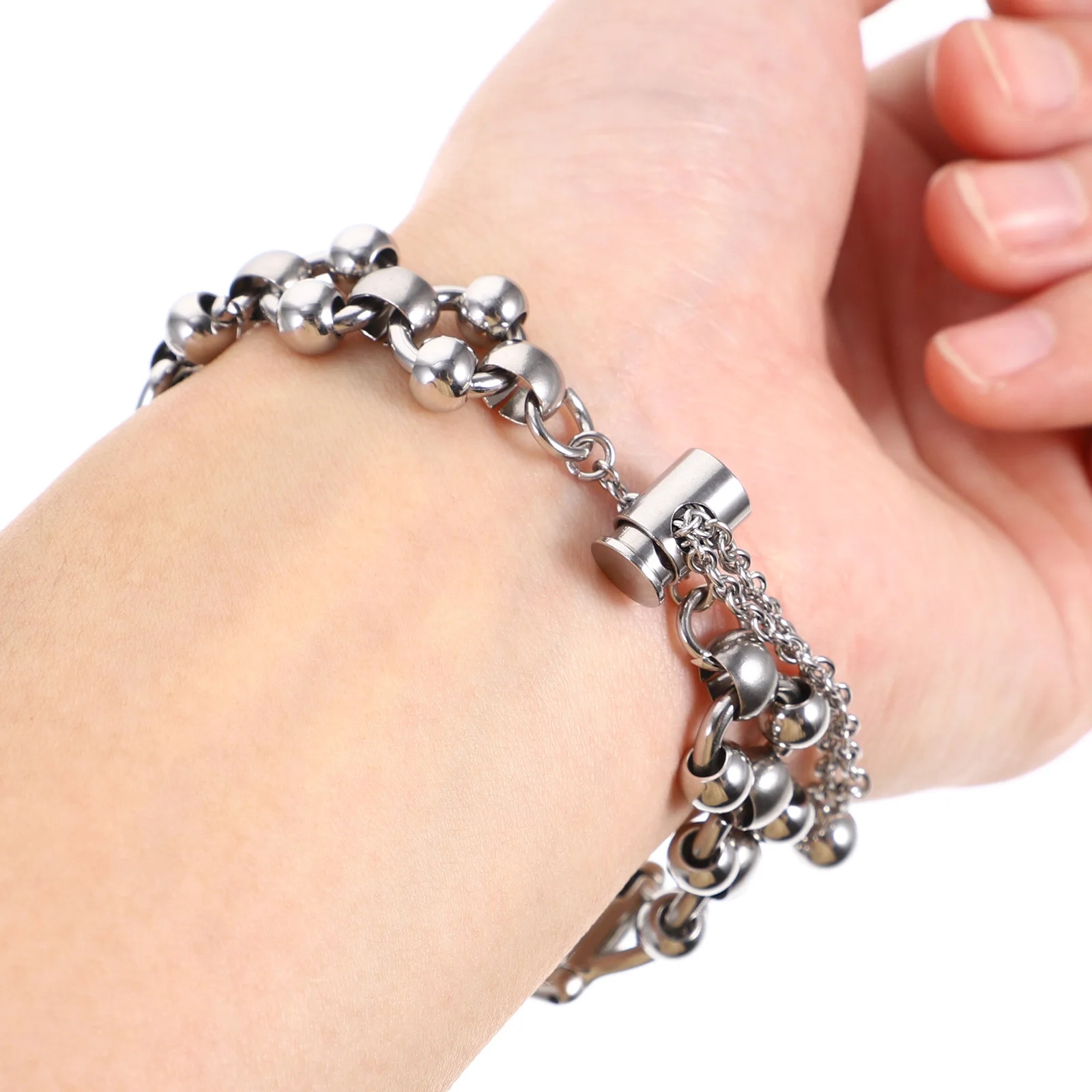 

Premium Stainless Steel Watch Band Adjustable Metal Strap for 7 Stylish Comfortable Wear-Resistant Watch Bands for Men