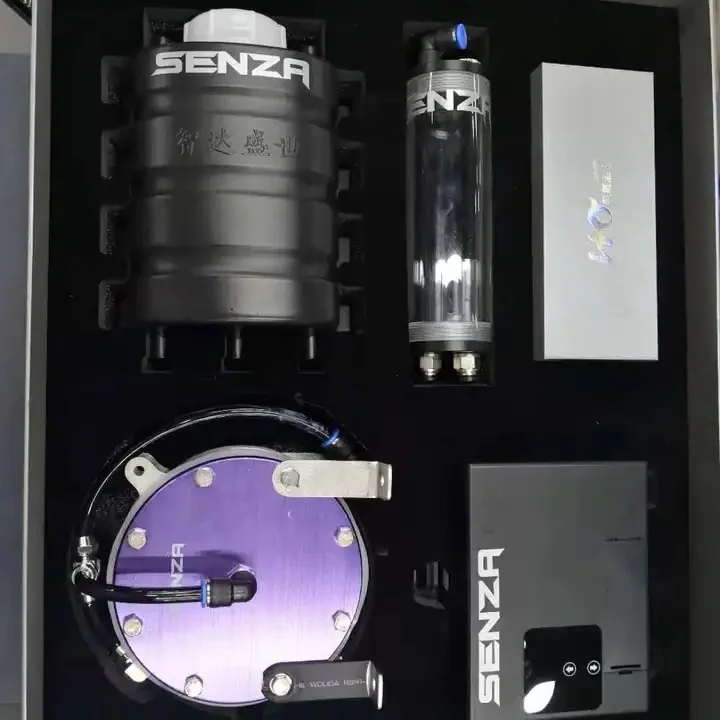 2025Most Popular Auto Fuel Engine Power Boost Hydrogen Generator Kit Water Splitting Zero Emission Fuel Saving Car Kit