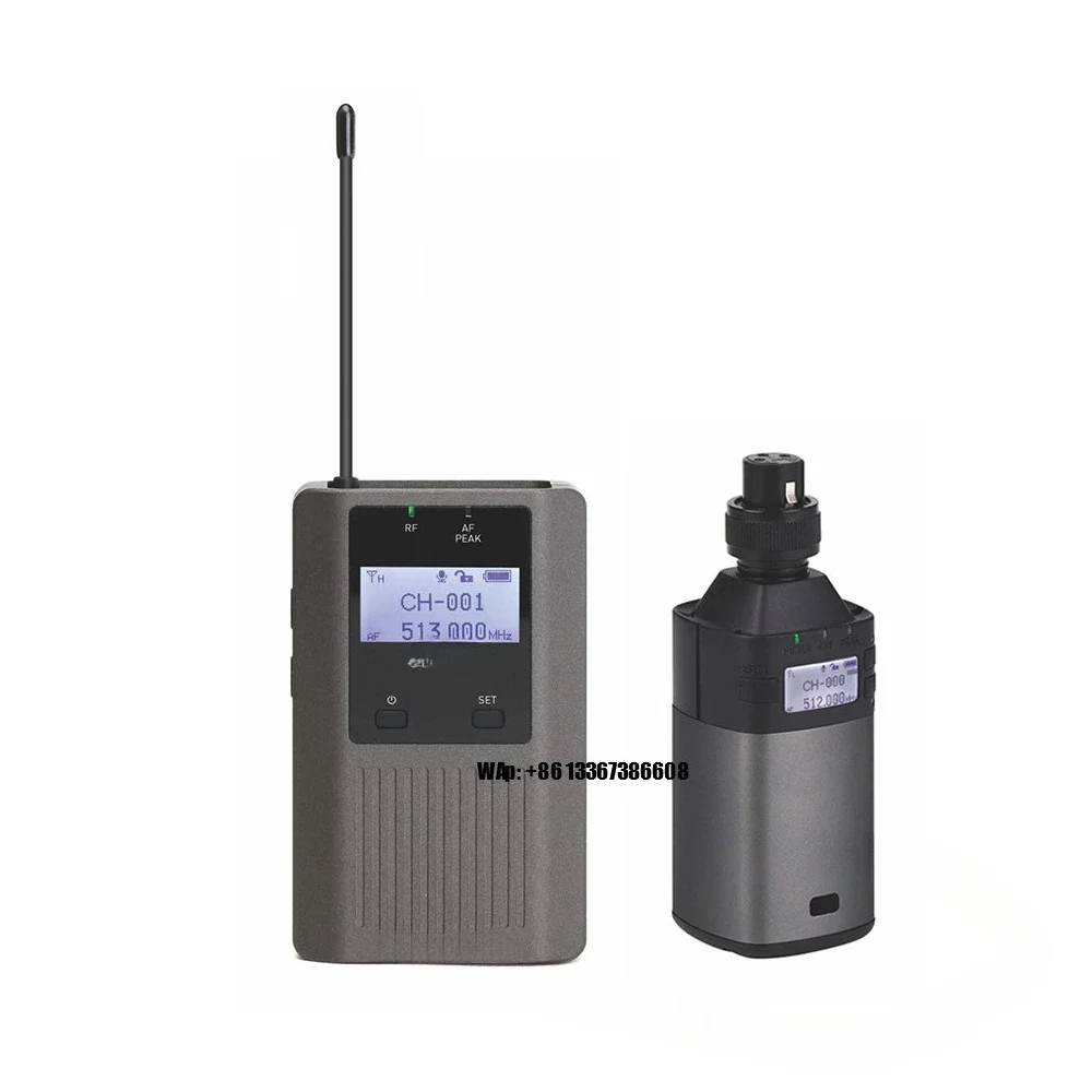 STR-20 Single-channel Wireless Kit Receiver with Plug-On Transmitter
