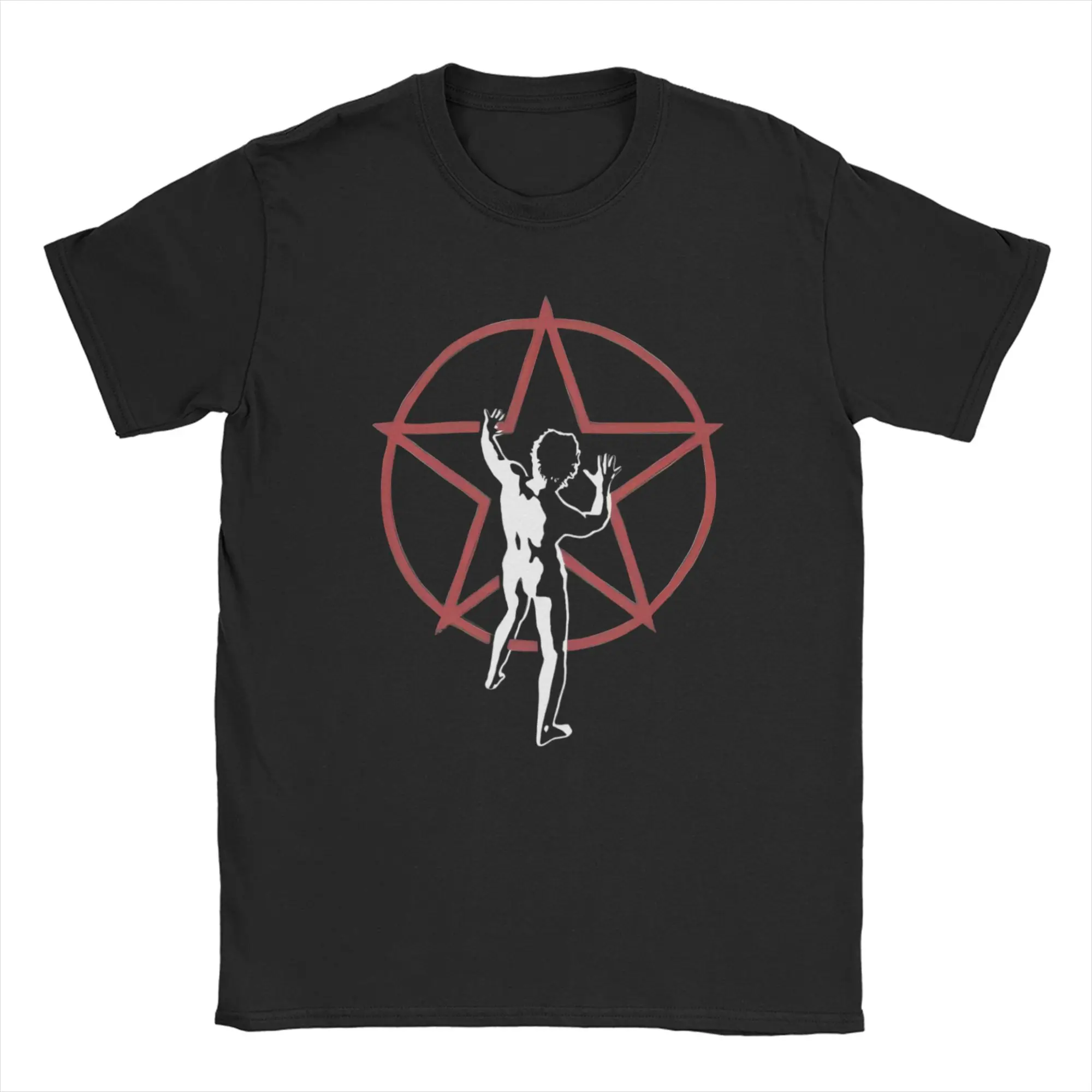 Rush Rock Band  T Shirt Men 100% Cotton Crazy T-Shirts Crewneck Moving Pictures 1981 Tour Tee Shirt Short Sleeve Tops Gift