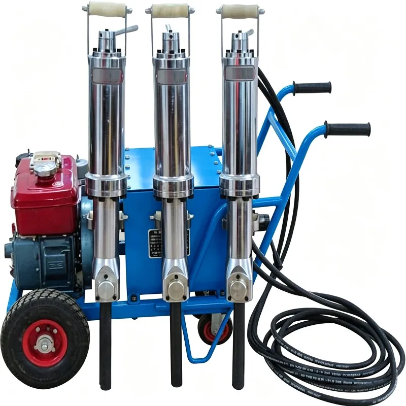 Hydraulic Rock Guillotine Granite Block Split Face Splitting Stone Rock Splitter Machine for Concrete and Rock Demolition