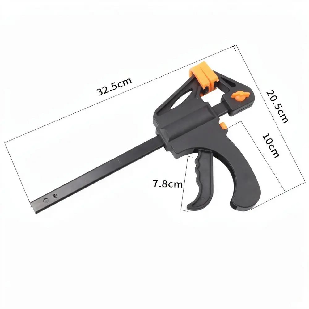 Forged Steel F Clamp Woodworking Quick Release Bar Clamp Carpentry Fixture For Fixing Wood Board Projects