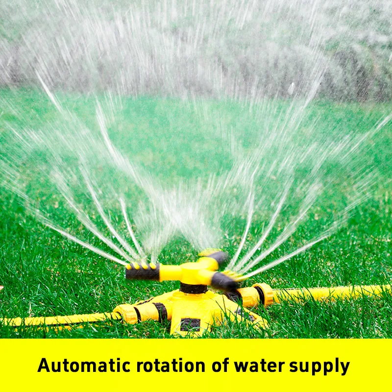 360 Automatic Rotating Sprinkler Head For Nursery Irrigation Rotating Three-way Sprinkler Series Sprinkler Garden Watering Tools