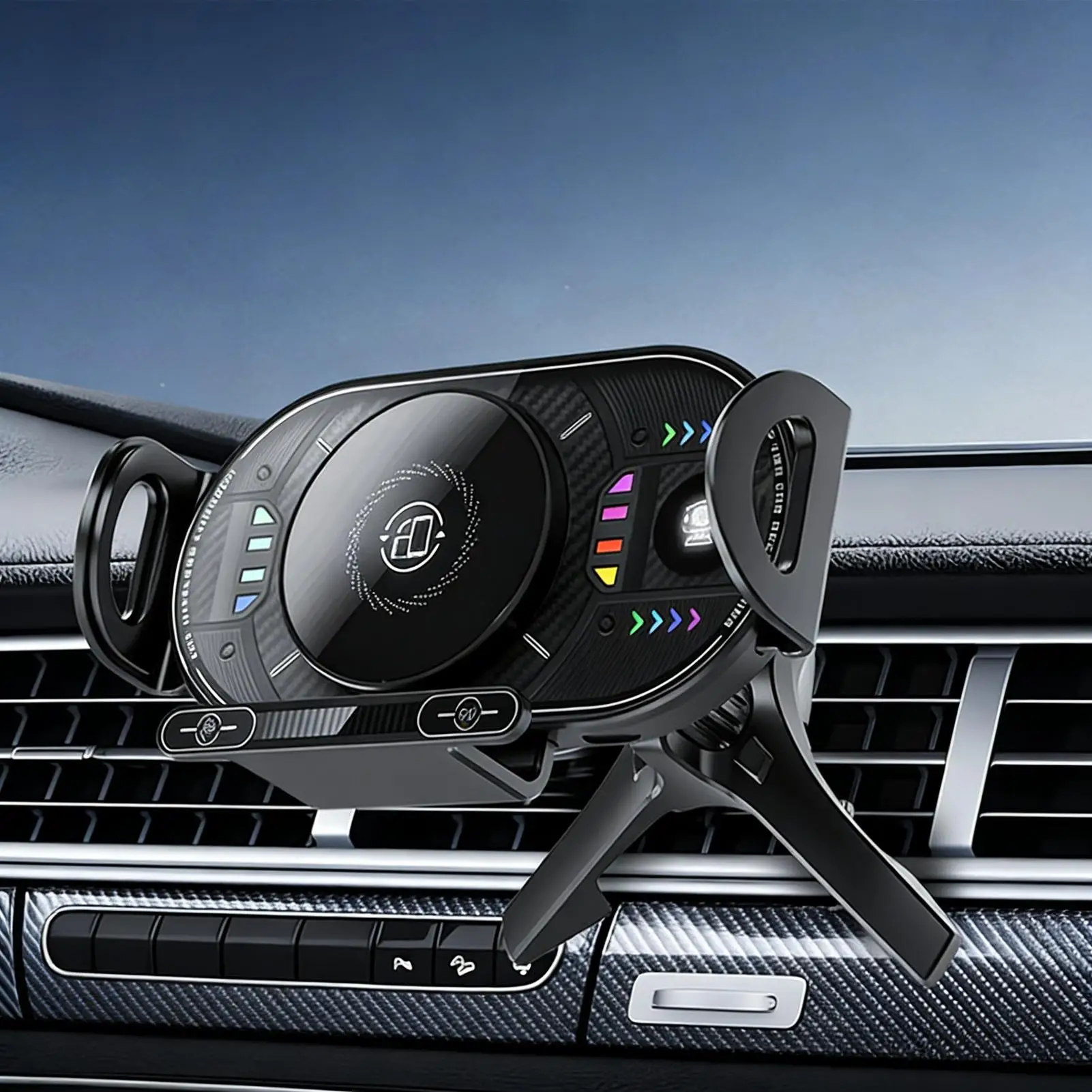 

Car Wireless Charging Phone Holder Wireless Charging Navigation Holder Adjustable Air Vent Screen Phone Holders