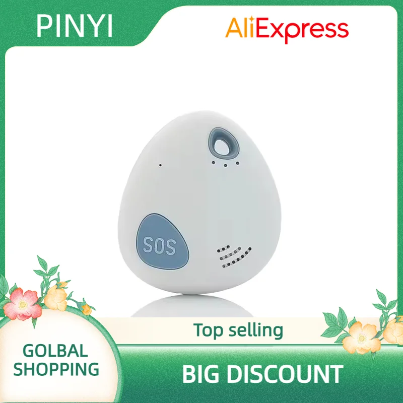 جهاز تعقب ذكي صغير مقاوم للماء عالي الدقة 4G محدد موقع GPS محمول مع مكالمة طوارئ SOS وشبكة 4G LTE