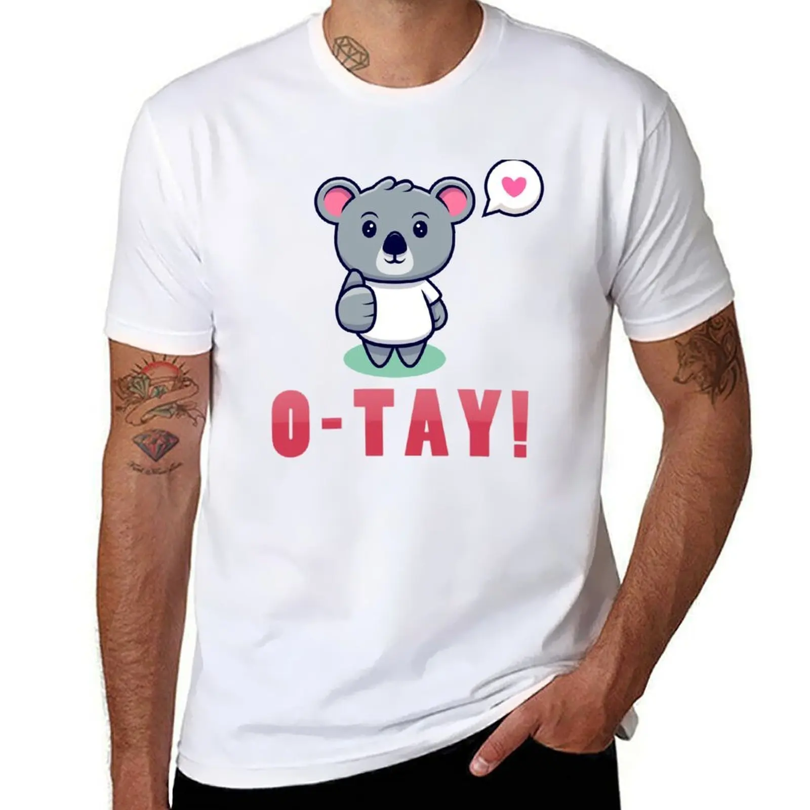 

OTAY CUTE T-Shirt man t shirt heavy cotton t shirts for man pack white T-Shirt