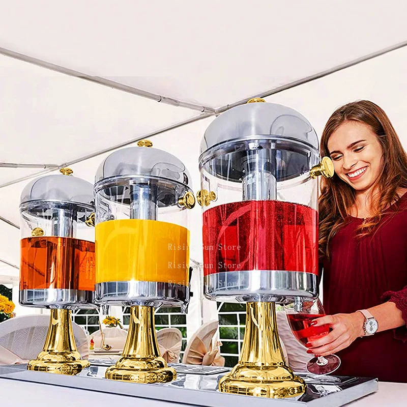 Food Grade Hotel Restaurant 8L Stainless Steel Beverage Juicer Beverage Dispenser Low Price Cold Beer Juicer