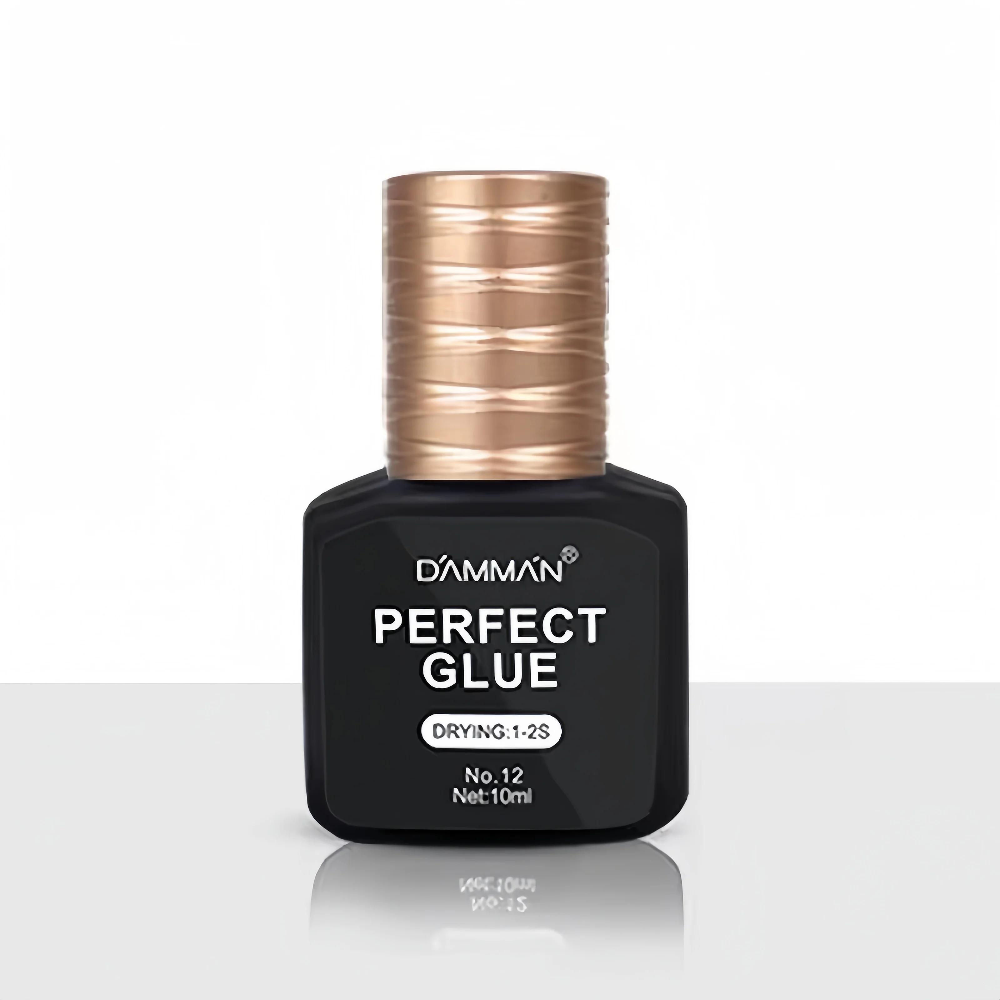 DAMMAN 10ml Perfect Glue Eyelash Glue 1Seconds Fast Drying Eyelashes Extension Low Smell Adhesive Retention Long Last Makeups