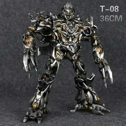 Transformation Robot Oversize 36CM T-08 T08 Galvatron ko masterpiece MPM-08 MPM08 Smoked Finish Version Action Figure Toys