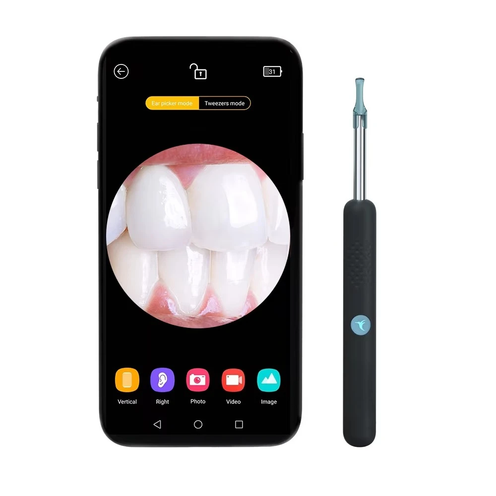 

Original Factory Wireless Wifi Intra Oral Camera Medical Oral Cavity Multifunction Ear Otoscope Camera