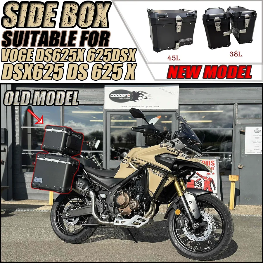 

Suitable for VOGE DS625X 625 DSX DSX 625 Rear Top Box Side Luggage Case Para Motos Storage Trunk Lock Travel Aluminum Alloy Tool