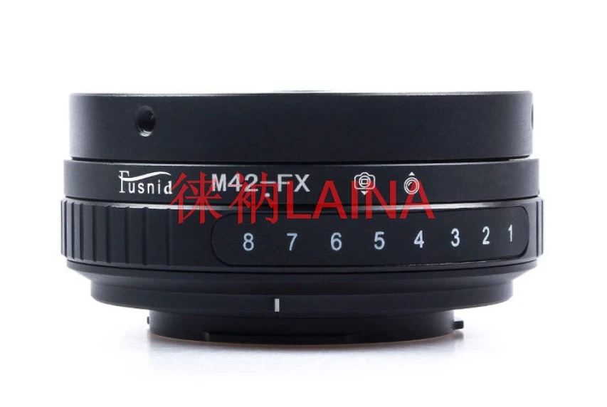 M42-FX Tilt Shift Adapter Ring for M42 Mount Lens to for Fujifilm X FX X-T2 X-T1 XM1 XH1 XE2 XE1 360