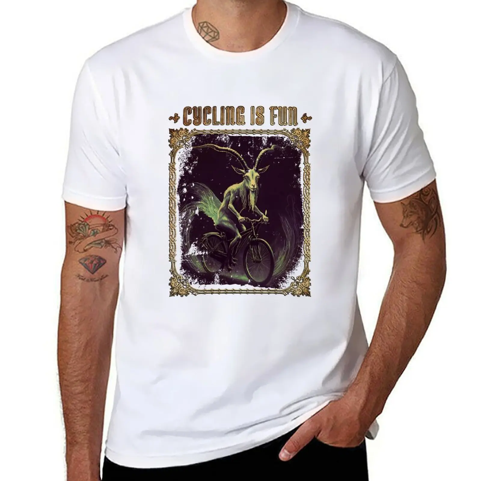 

Cycling is Fun Goth T-Shirt Quick Dry Travel T-Shirt
