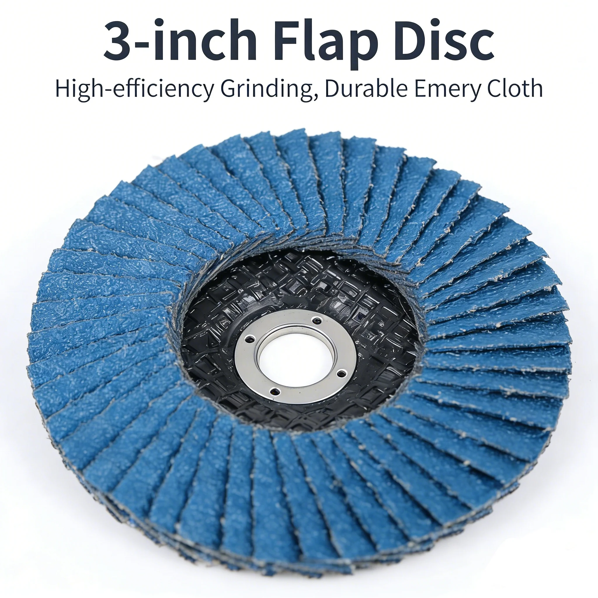 

1pc Flap Discs 3inch 76mm Angle Grinder Sanding Discs 60 Grit Grinding Wheel Metal Plastic Wood Removal Abrasive Tool