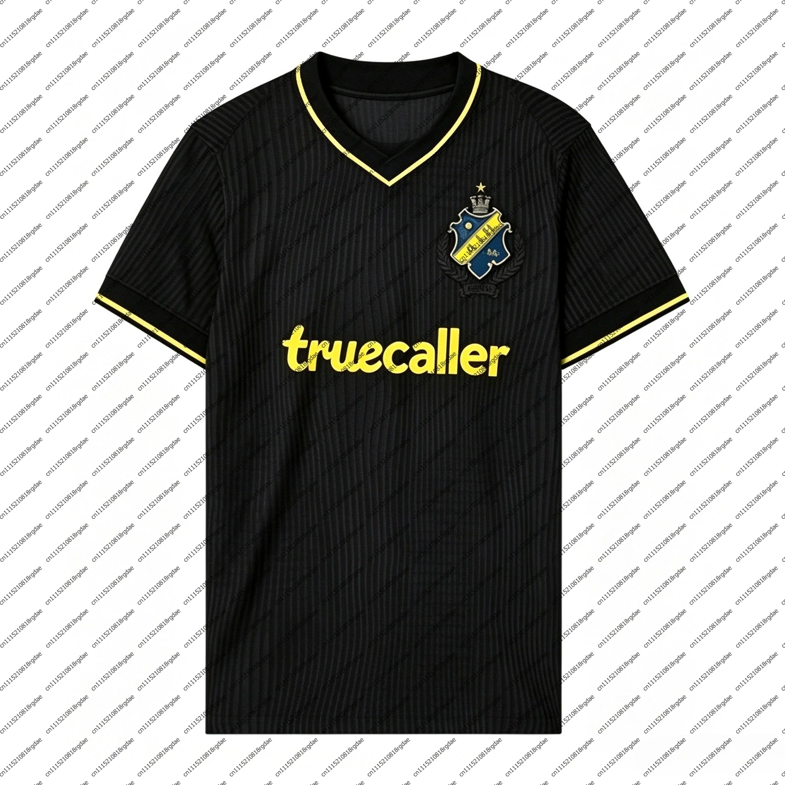 2026-27 AIK Fotboll Home and Away T-Shirt with 3D Digital Print, Comfortable and Breathable Sports Casual Top