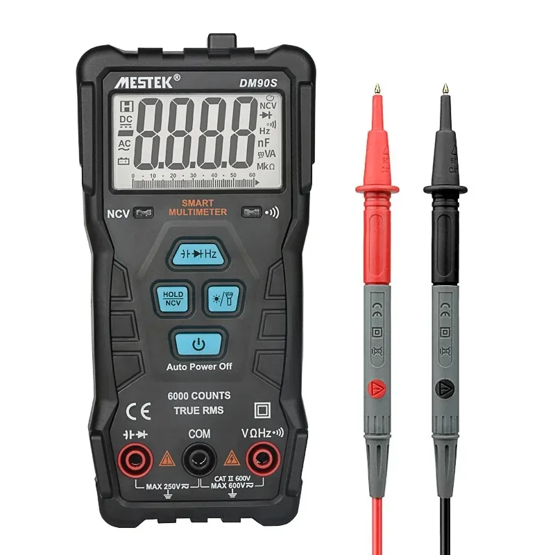 

Mestek DM90S Hoge Snelheid Multimeter Digitale Multimeter Auto Range Tester Multimetre Beter dan DM90A Multimeter Multitester