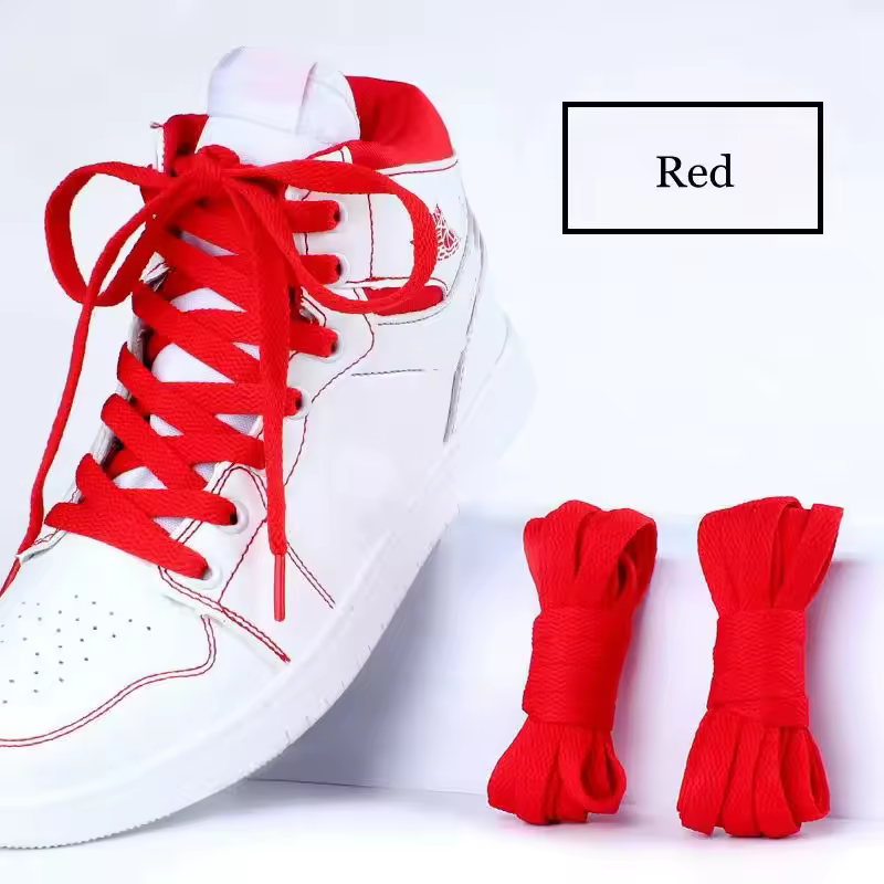 1 pair flat shoes Solid color shoelaces Canvas shoes sports and leisure shoelaces length 100/120/140/160/180cm Shoe accessories - Image 11