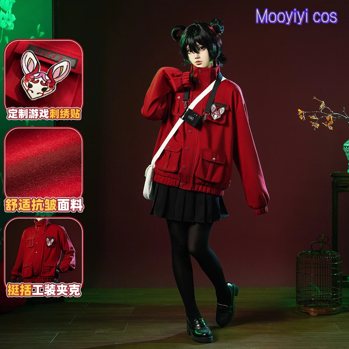 

New The Seventh Day Cosplay Costume for Halloween Christmas Comic Game Li Yu Ting Horror games sports style daily life