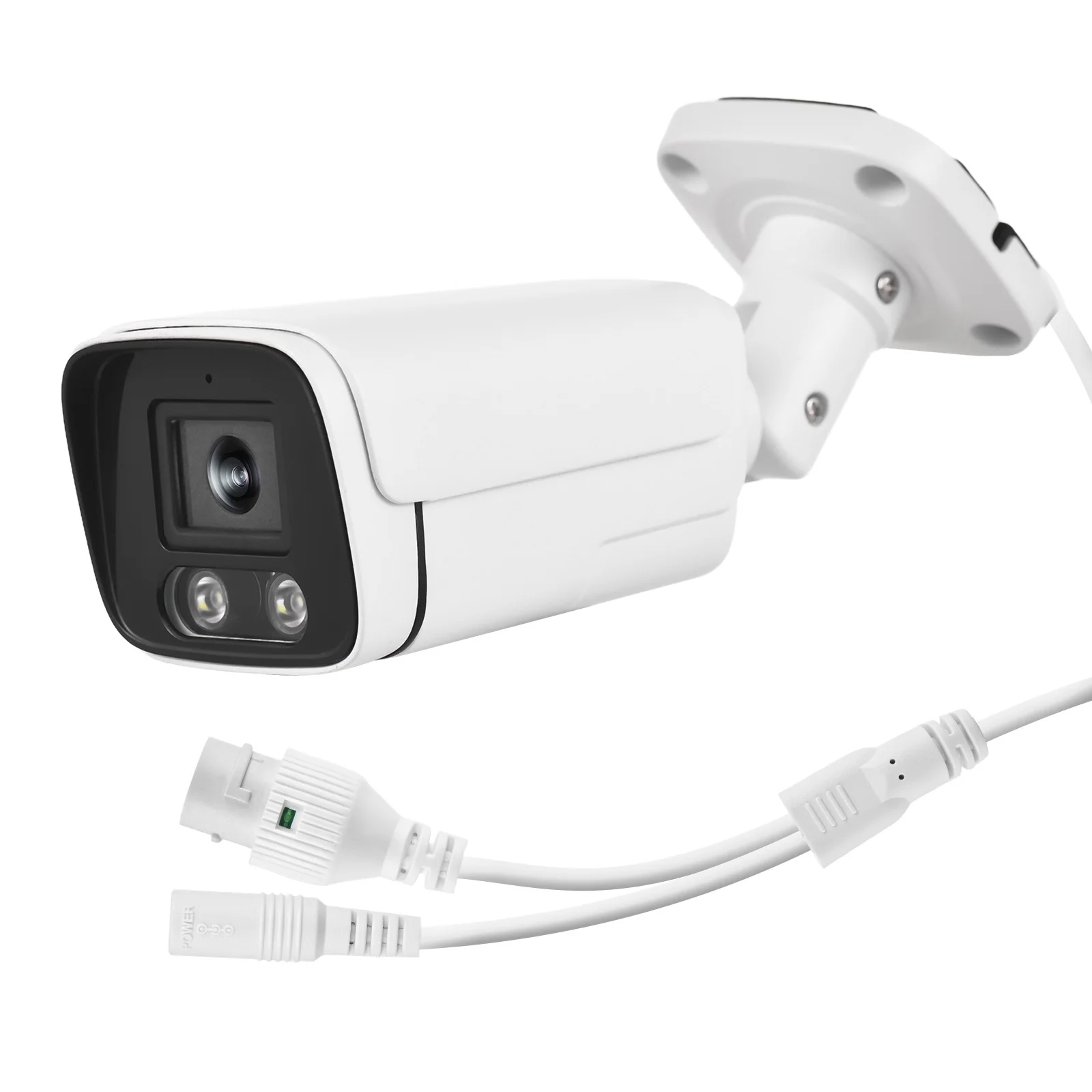 

4 МП POE IP-камера видеонаблюдения с ИК-подсветкой, объектив 3,6 мм, для внутреннего и наружного использования, с управлением одной кнопкой