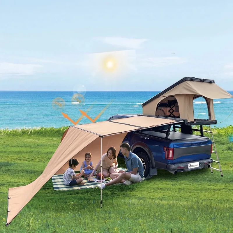 

Outdoor Popular 4X4 SUV Roof Top Tent Outdoor Camping Waterproof Hard Shell Vehicle Auto Car Roof Tent