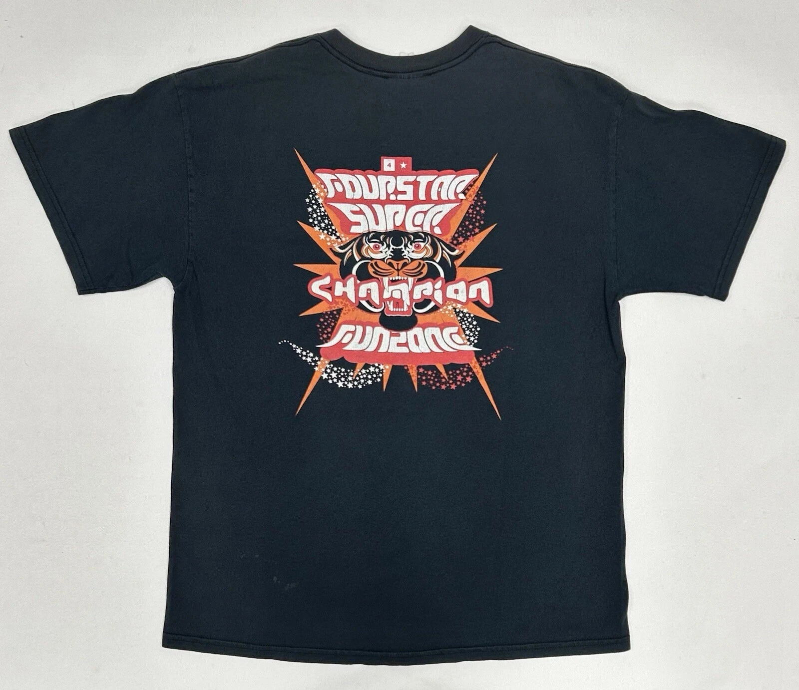 

Vintage Fourstar Super Champion Funzone Skateboarding Video Promo Tee American Band Singer Tshirt Men Street Short-sleeved Women