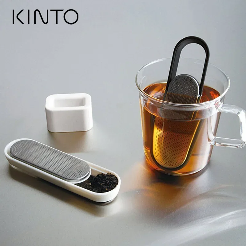 Imagem -06 - Kinto Loop-filtro de Chá de Chá Brewer Criativo Portátil Deslizamento em Aço Inoxidável