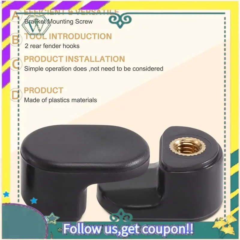 

Модернизированный 2 шт., заднее крыло, брызговик для скутера, складной крючок, аксессуары для Xiaomi Mijia M365, электрический скутер, скейтборд