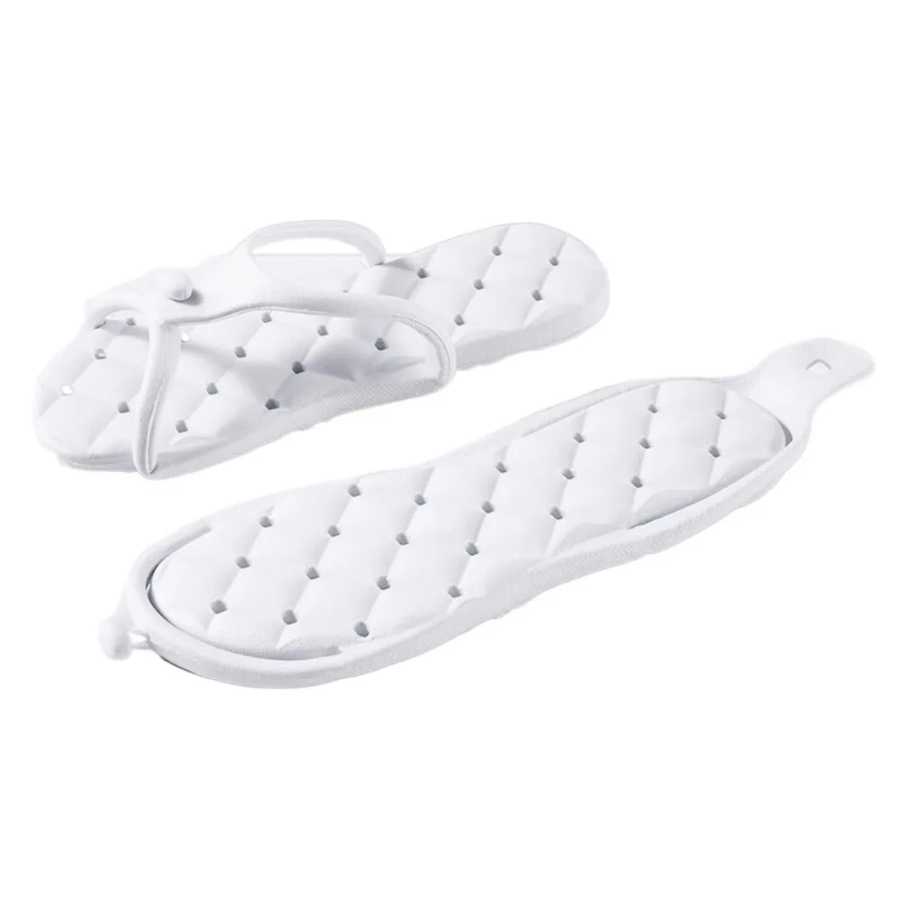 

Портативные быстросохнущие тапочки, женские противоскользящие тапочки на плоской подошве с открытым носком, домашняя одежда, складные тапочки для путешествий, кемпинга