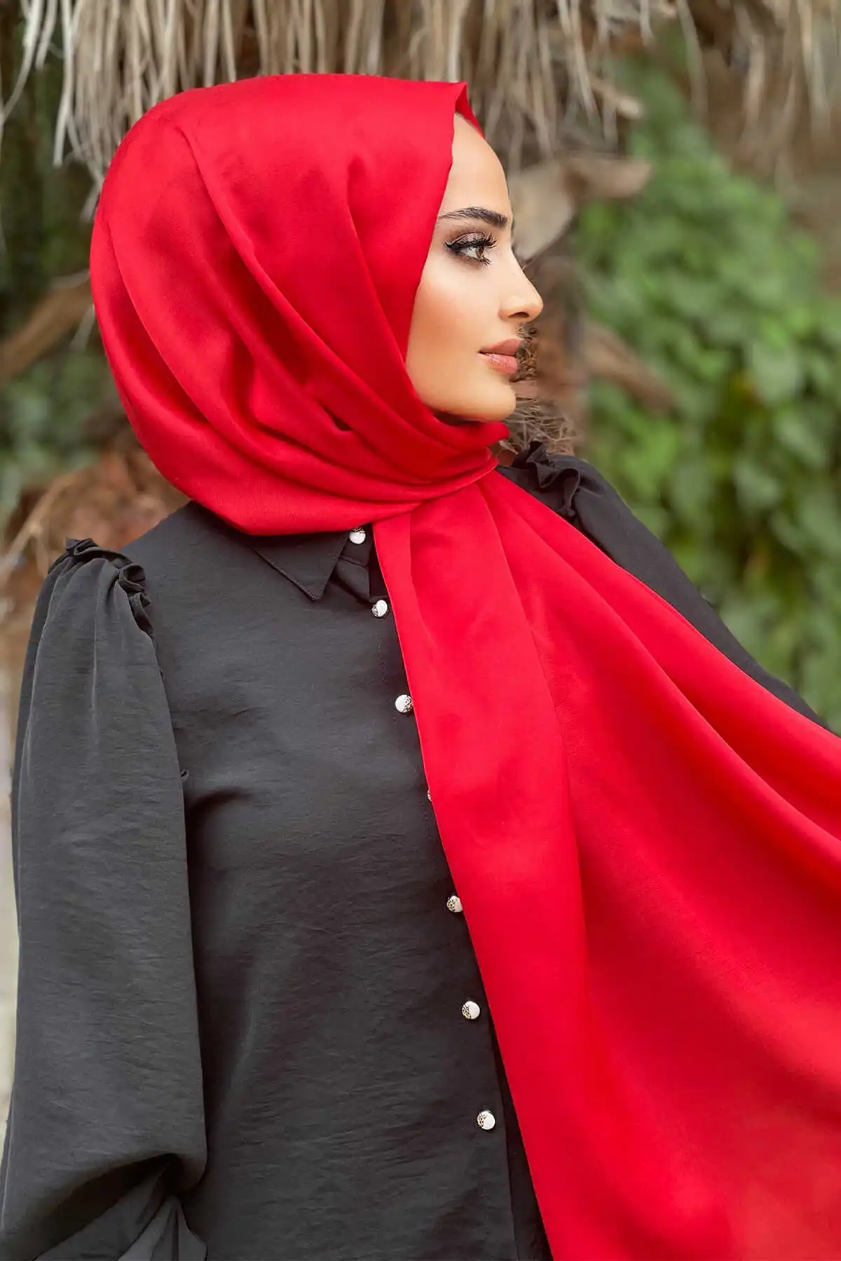 

Women's Cotton Shawl Scarf Modern Islamic Muslim Women 'S Head Scarf Hijab for Women Islamic Hijab scarf Turbans Bayan