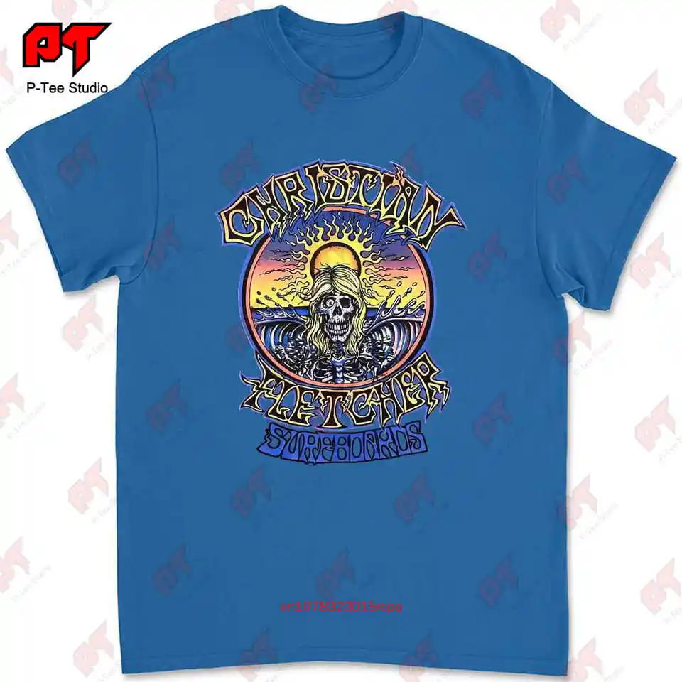 90S CHRISTIAN FLETCHER Tシャツ SIZE L Vintage Christian Fletcher 90S Surfing T Shirt Size M HAKO