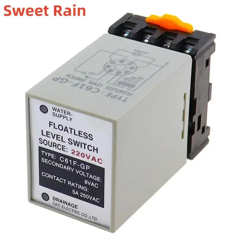 

C61F-GP level relay C61F - GP water level controller switch pump automatically switches with base