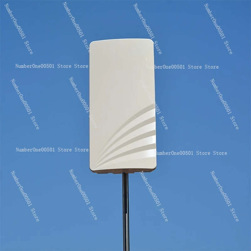 

AV-163 DTMB Digital TV Antenna for Balcony Window Outdoor Waterproof Flat Antenna High Gain Reception