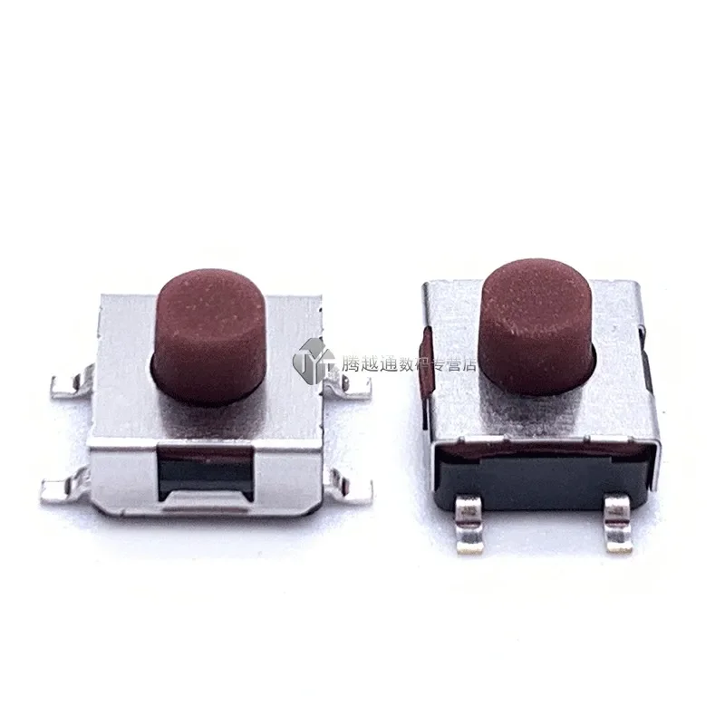 10PCS/lot Taiwan DIP Yuanda SMT Touch Switch 6 * 6 * 5.2 Soft Rubber Button DTSMW-67N-V-T/R