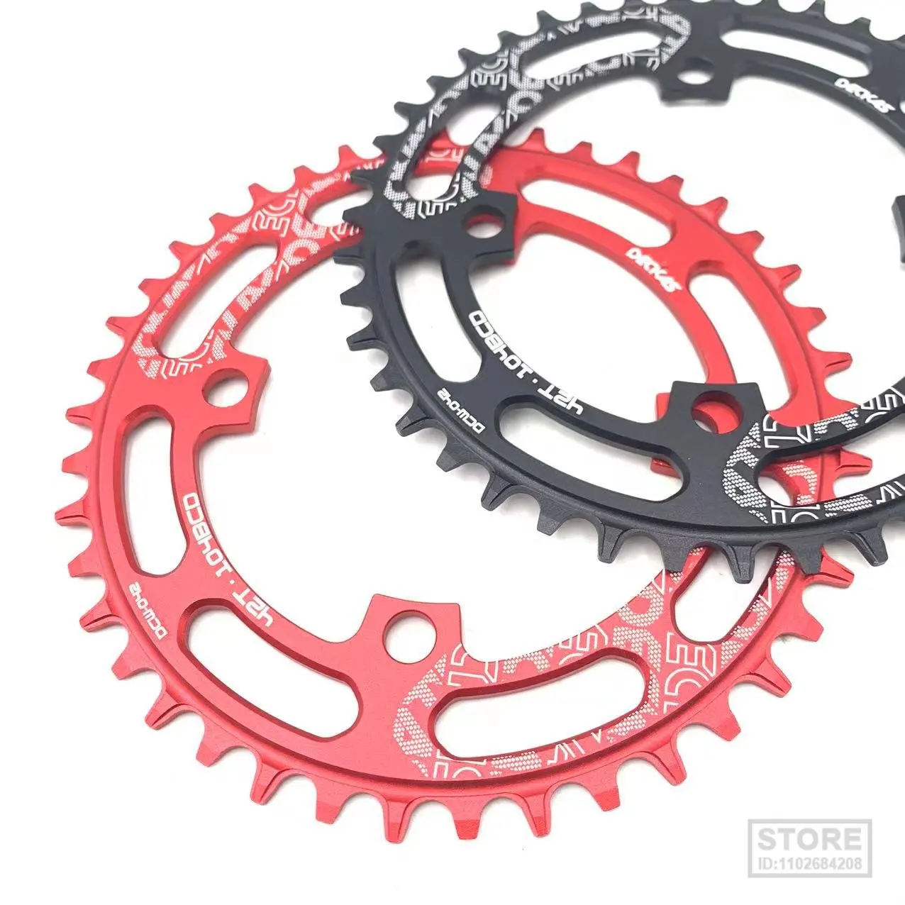 DECKAS 104BCD Bike Chainring 40T 42T 44T 46T 48T 50T 52T Tooth Narrow Wide  Road  Mountain  Chainwheel 104 BCD