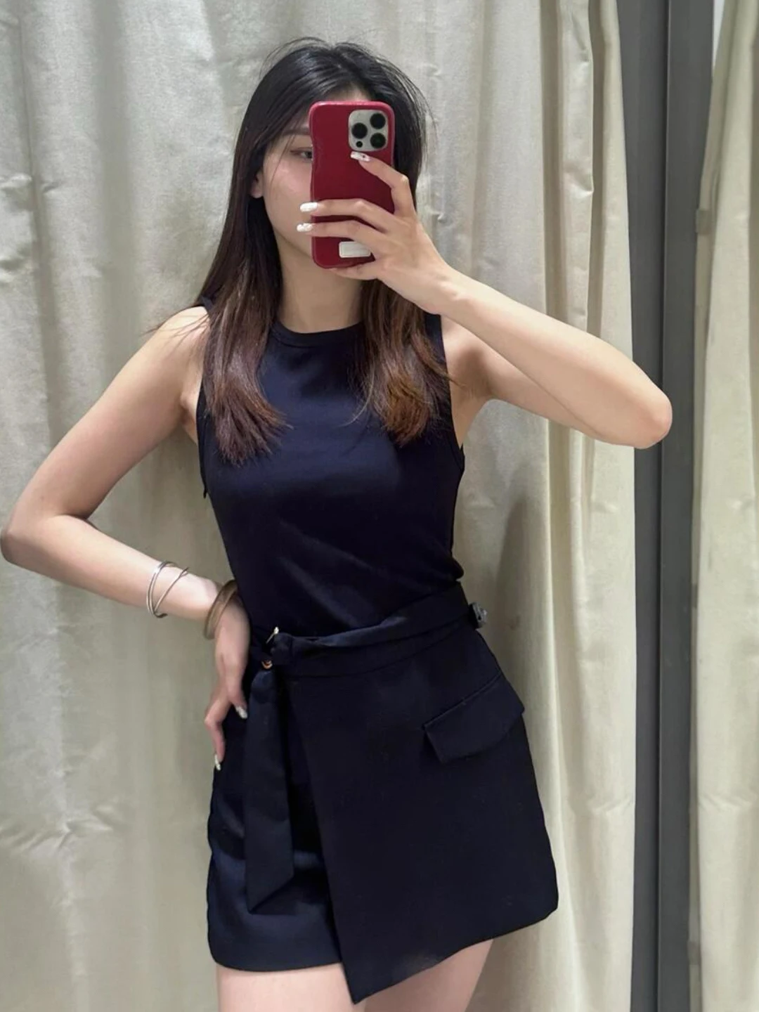 

Slim Fit Jumpsuit with Belt High Waist ort Pants Street Sle Casual Summer Faion plus Size Polyester Fiber