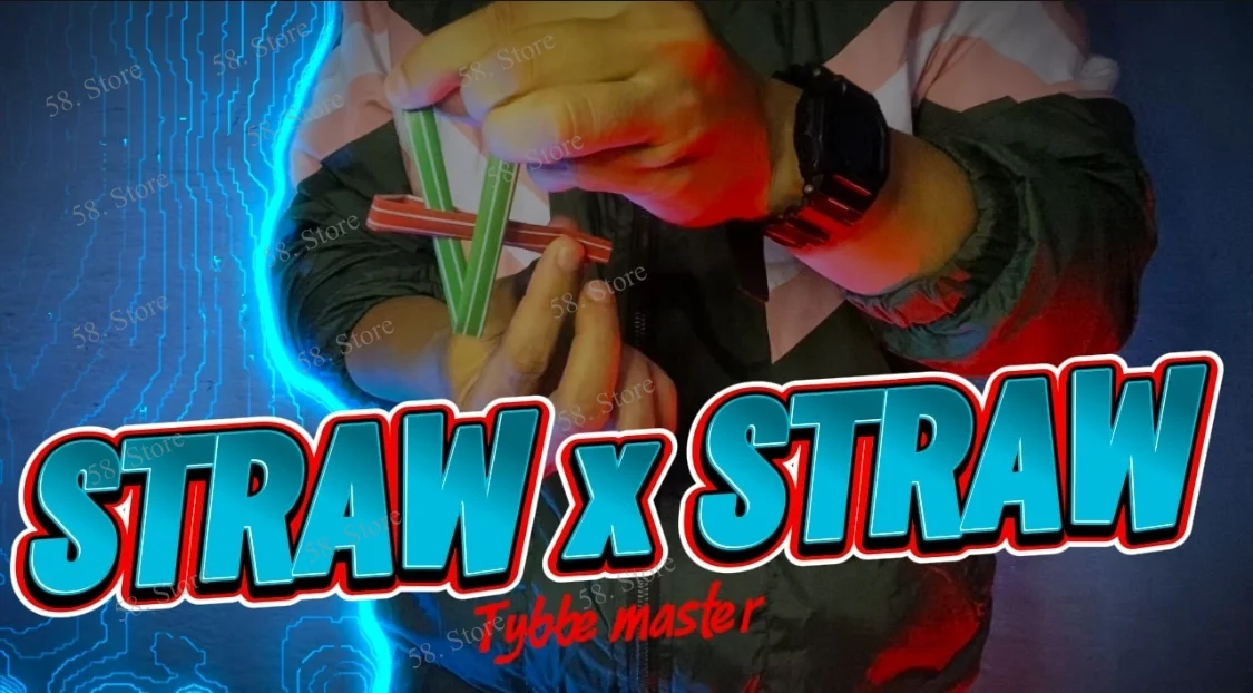 

Straw X Straw By Tybbe Master Magic tricks ( 58 Store Download )