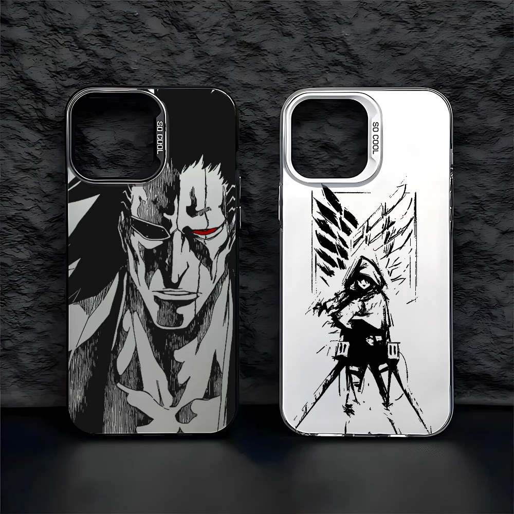 Funda para Teléfono Xiaomi Redmi Note 7 8 9 9S 10 11 12 13 14 15 Pro Plus 4G 5G, Diseño Anime Ataque a los Titanes, Antigolpes, Carcasa Trasera Mate