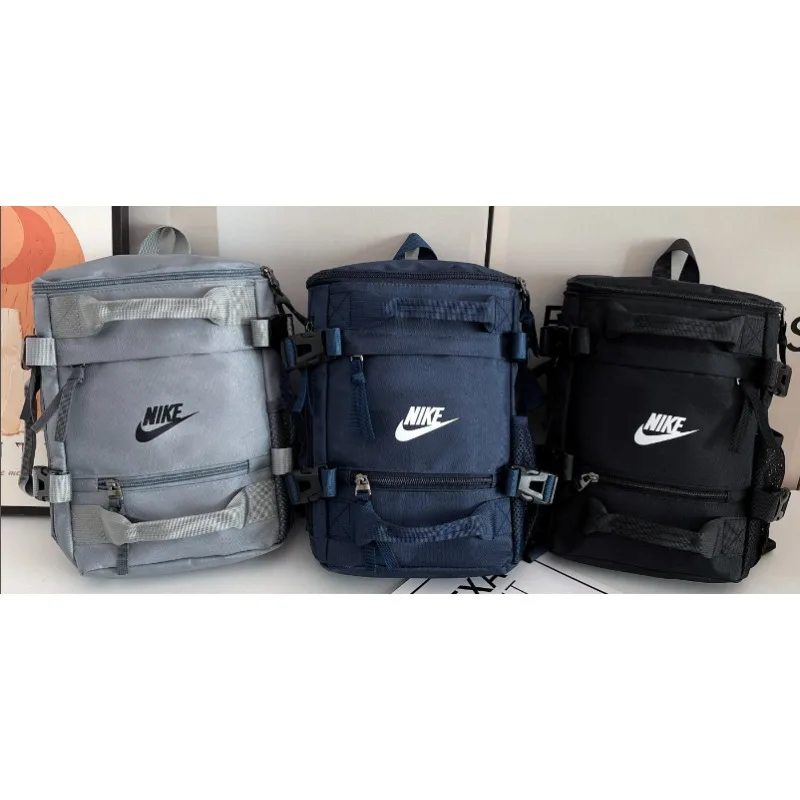 

Nike Original New Bag Zipper Doodle Opening Fabric Backpack sporty Large capacity Unisex Backpacks Sports Bags Multiple colors