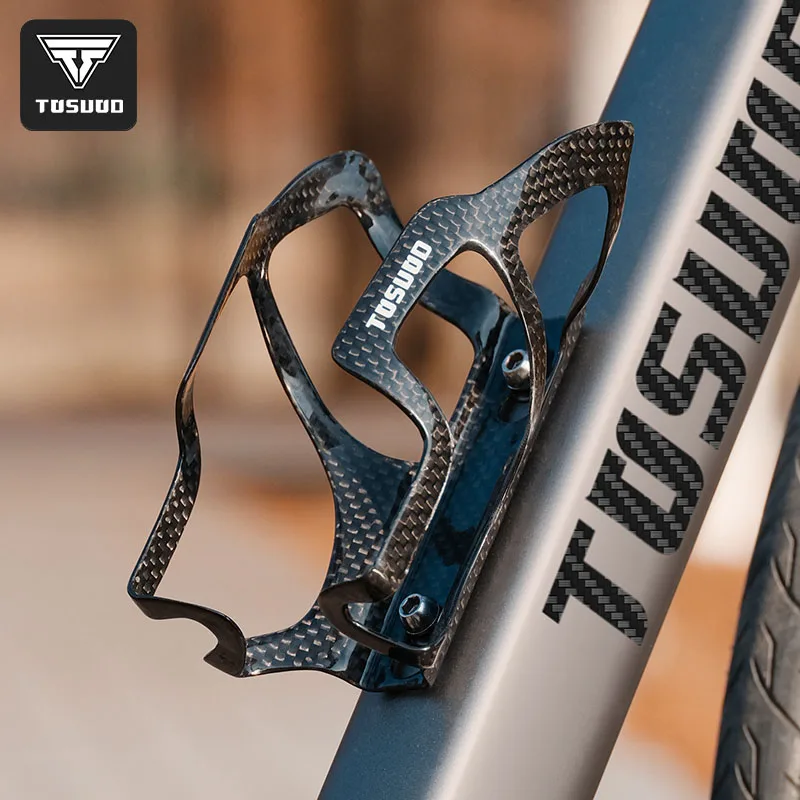 

TOSUOD велосипедная клетка для бутылки с водой MTB шоссейный велосипед полный углеродное волокно держатель для бутылки с водой из стекловолокна аксессуары для велосипеда