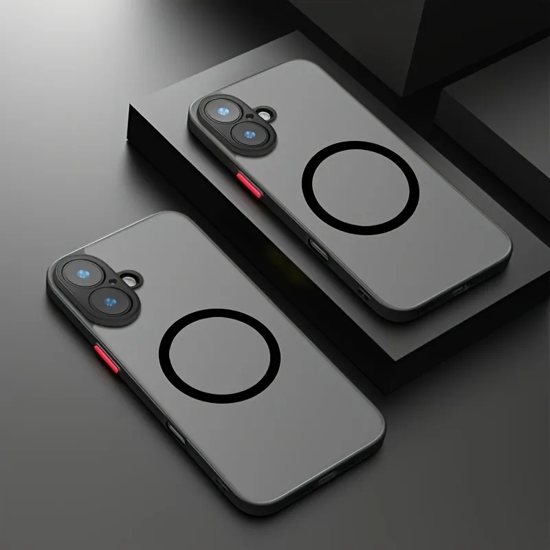 Transparente Magnetische Schutzhülle für iPhone 17 16 15 14 13 18 Pro Max Plus Air, 18Pro 17Pro, Kompatibel mit MagSafe Magnetischem Kabellosen Laden – Detail 9
