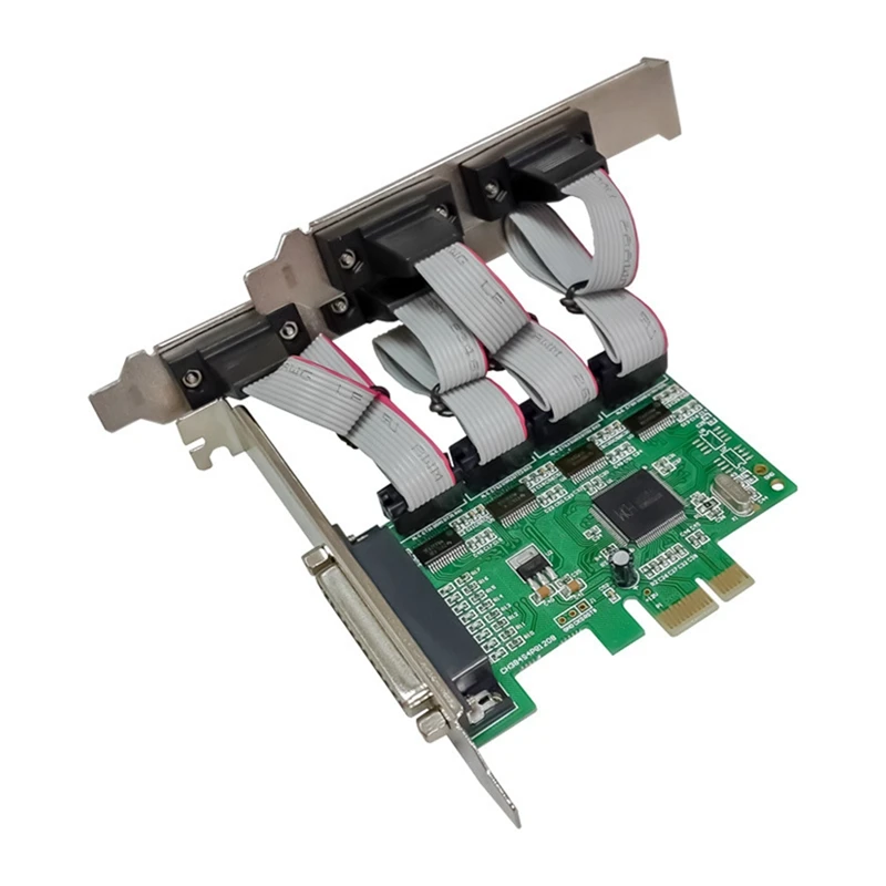 

Expansion Card ST311 Pcie X1 CH384L 4S1P Industrial RS232+LTP Control Multifunction Convenient Expansion Card