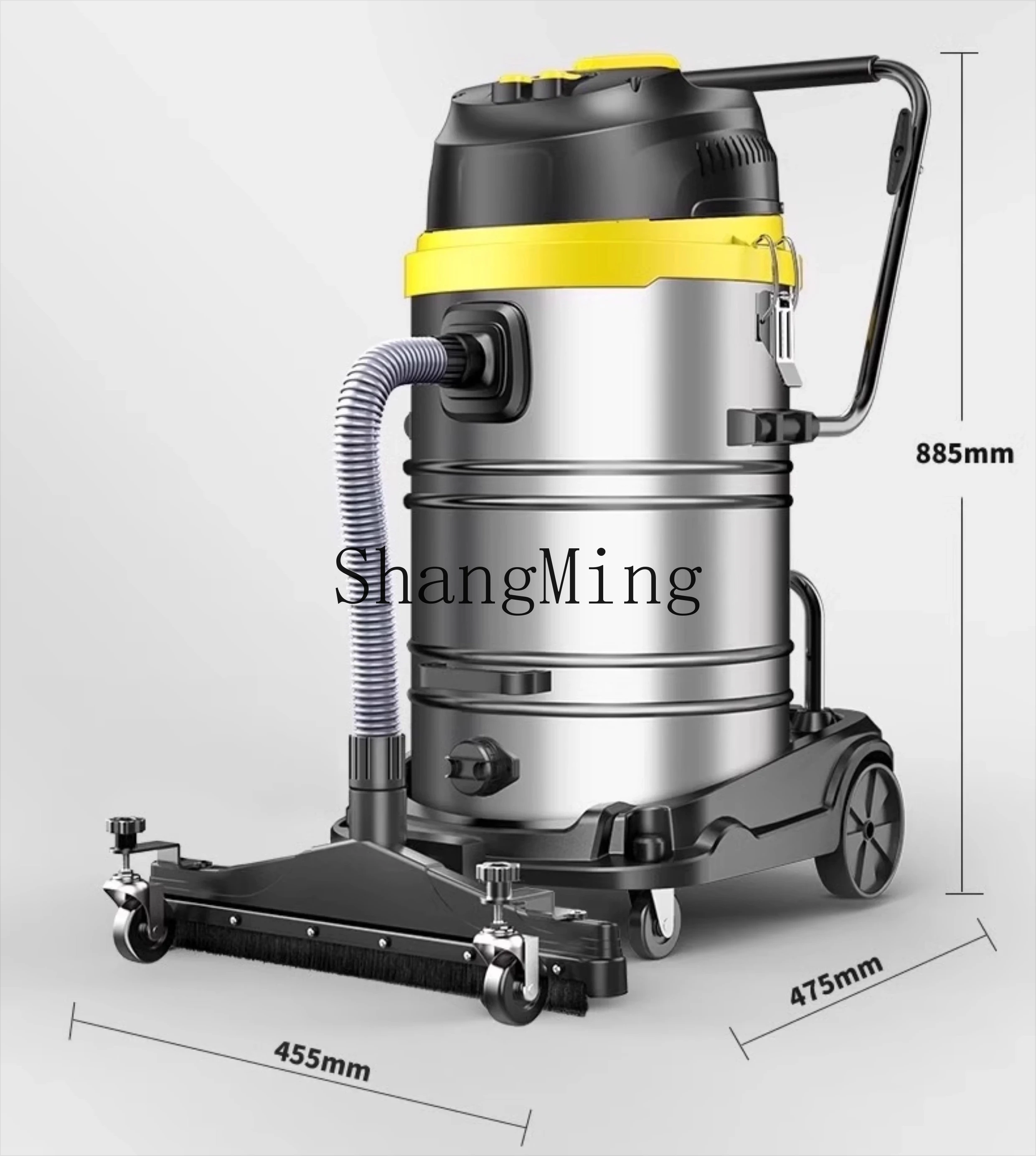 ZYH высокая мощность 7800 Вт складская всасывающая машина коммерческий сверхсильный промышленный пылесос