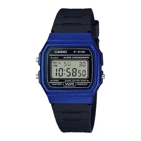 Blue F-91WM-2A Digital Casio watch