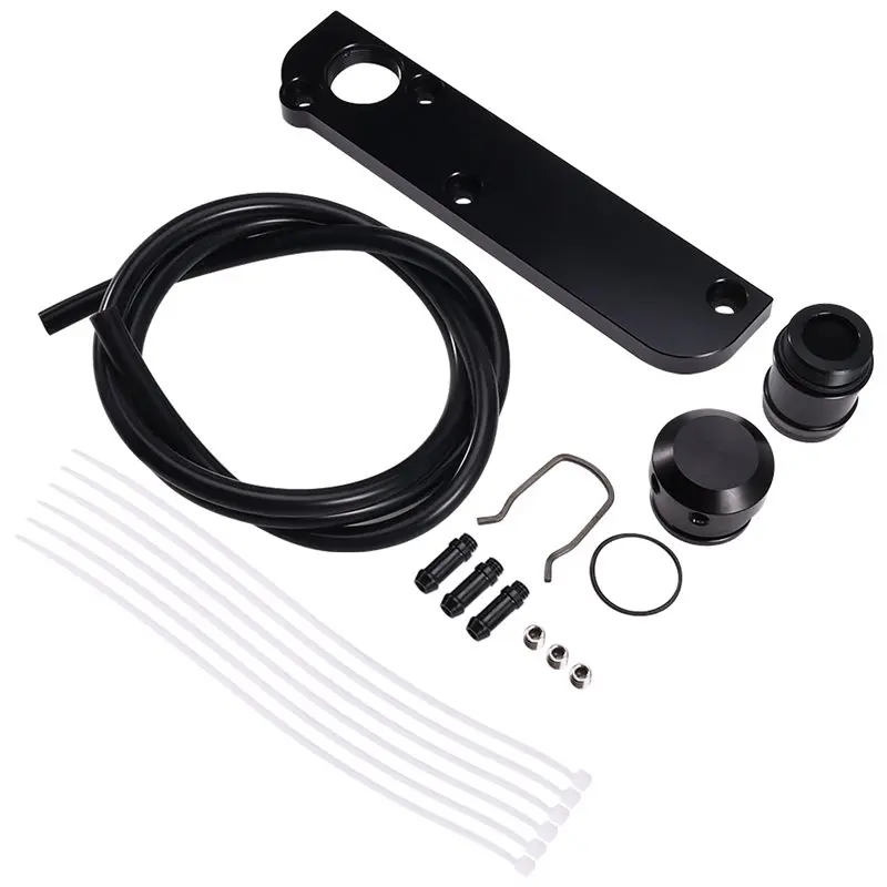 For VW 2.0 TFSI EA113 ENGINE PCV Adapter Set Boost Kit Torque Solution Billet