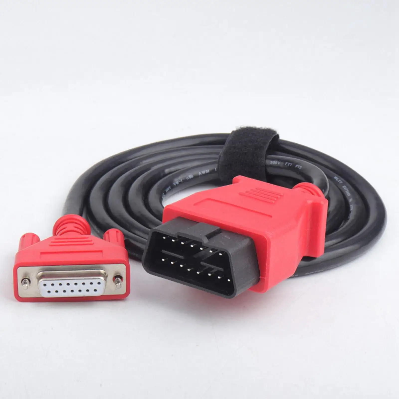 Car Main Test Cable 15Pin Diagnostic Testing Cable Od8.0 OBD2 Cord Fits for MS905 MS908 Pro Car Repair Tool